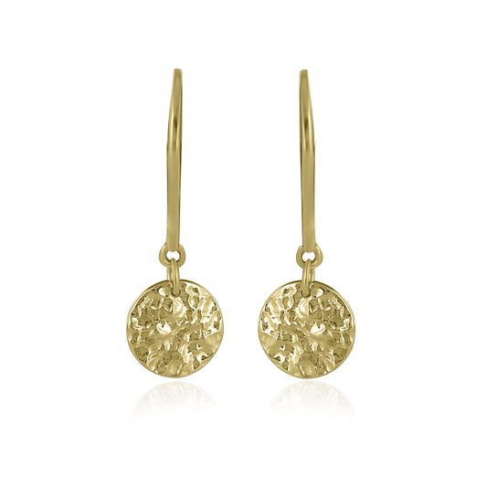 14K Yellow Gold Lexington Dangle Earrings