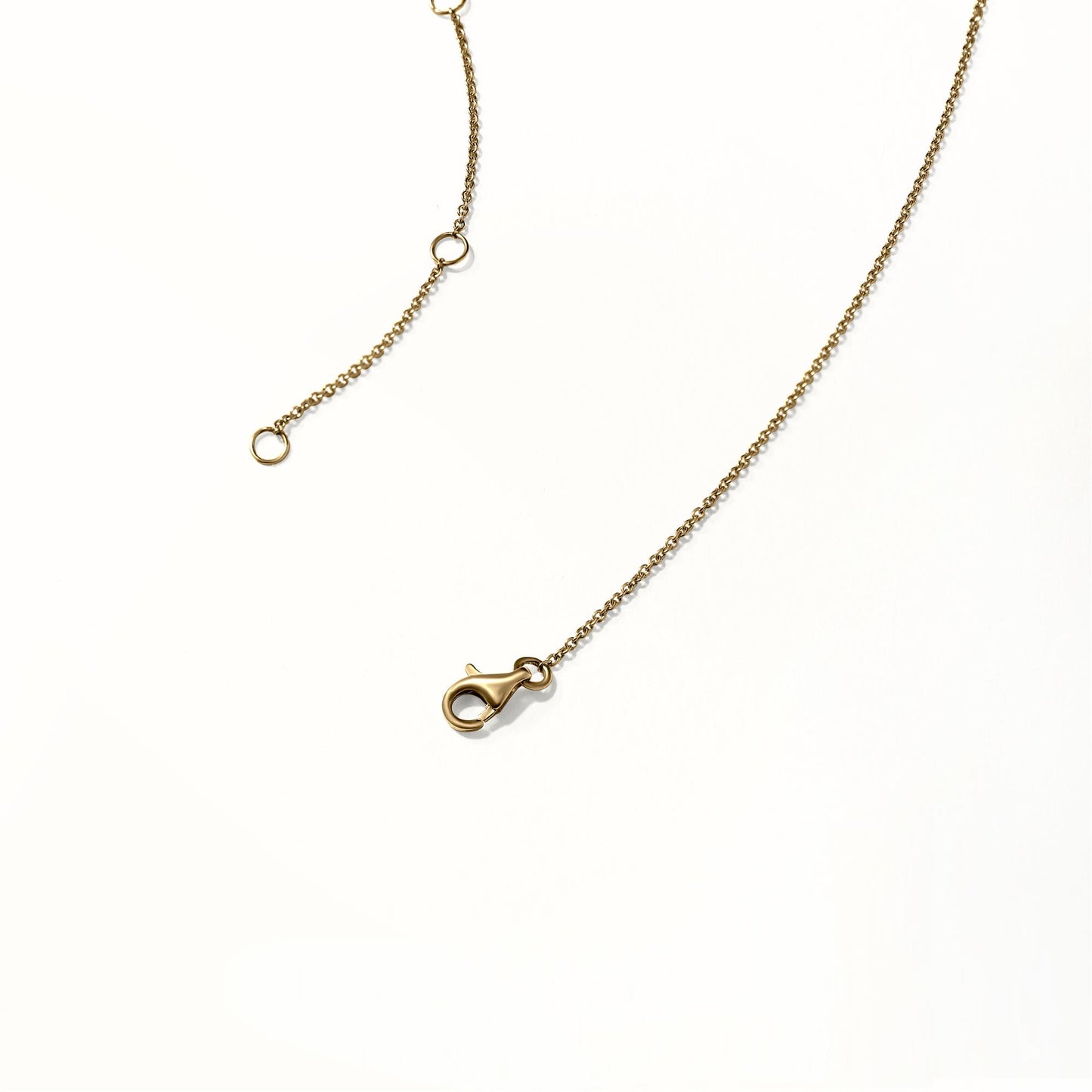 Chevron 14K Gold & Diamond Bar Necklace