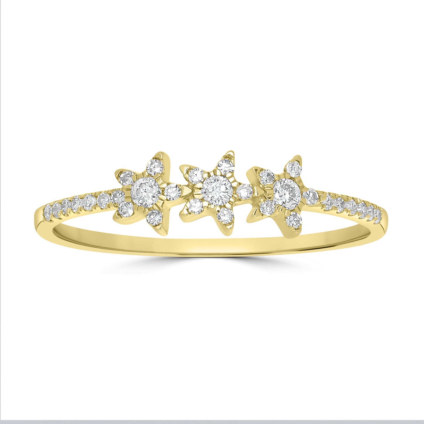 Dainty Stars Ring