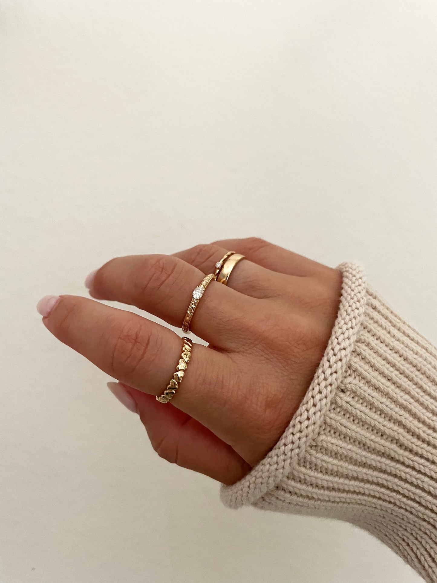 The Bank St Heart Ring