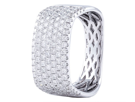 The 7-Row Diamond Ring