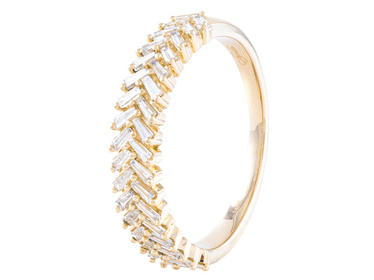 The Baguette Diamond Ring