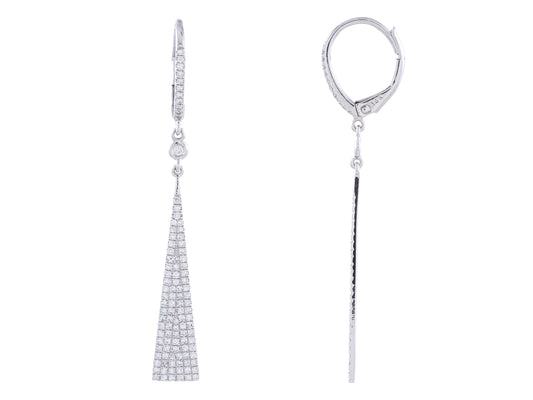 The Stacy Diamond Drop Earrings