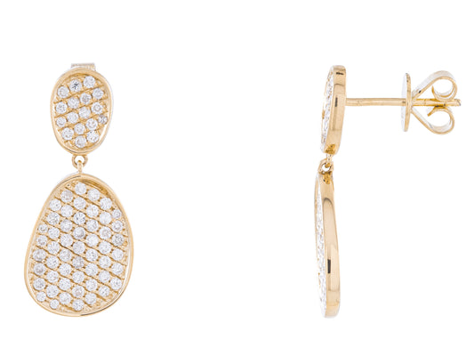 The Shelly Diamond Drop Earrings