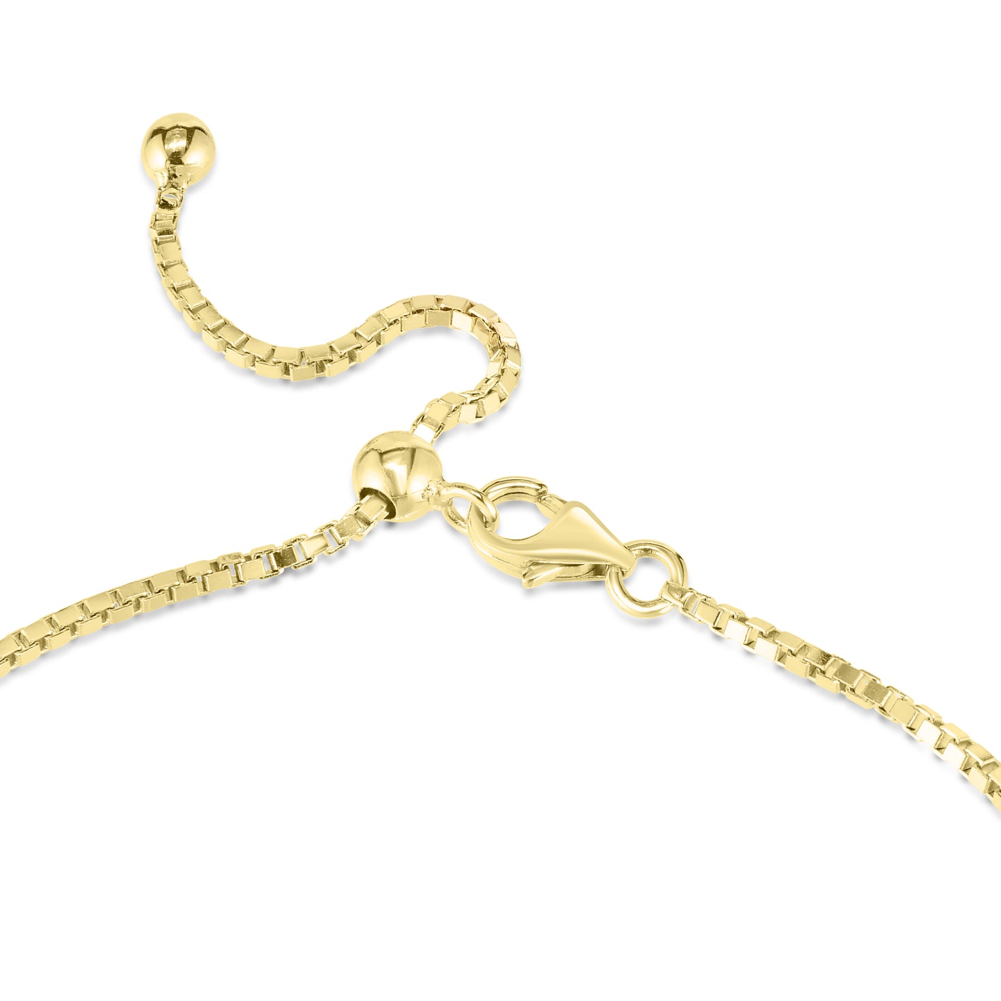 The Gold Slight Shimmer Adjustable Bolo Bracelet