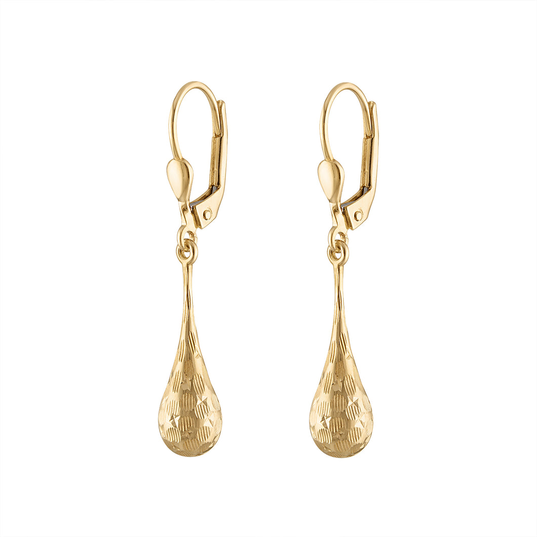 The Etched Drop Earrings