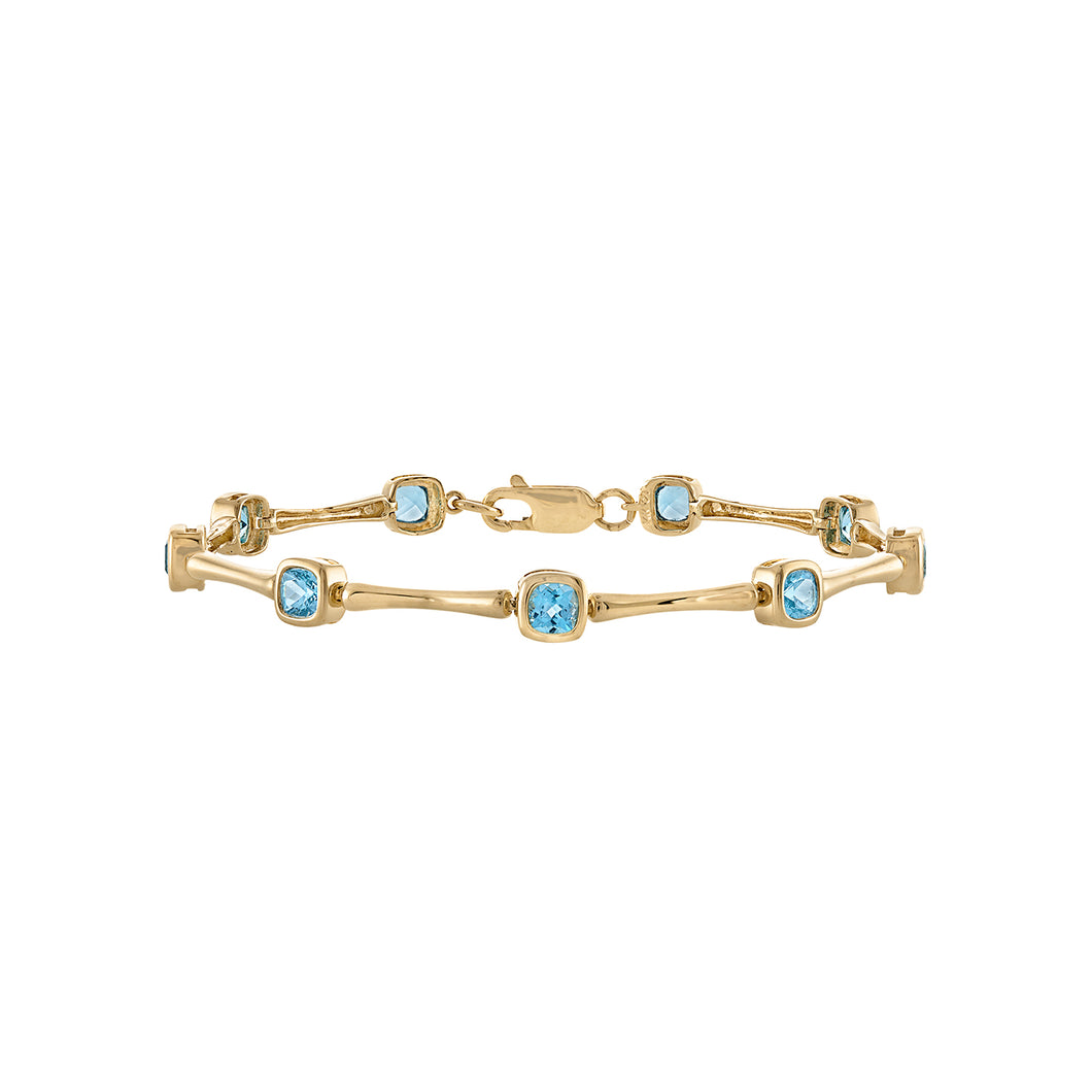 The Gold & Topaz Bracelet