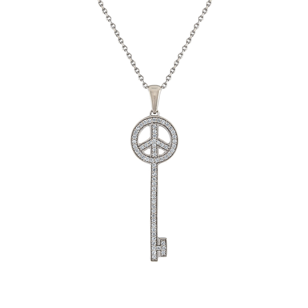 The Peace Key Necklace