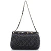 Load image into Gallery viewer, The Chain Flap Quilted Denim Bag
