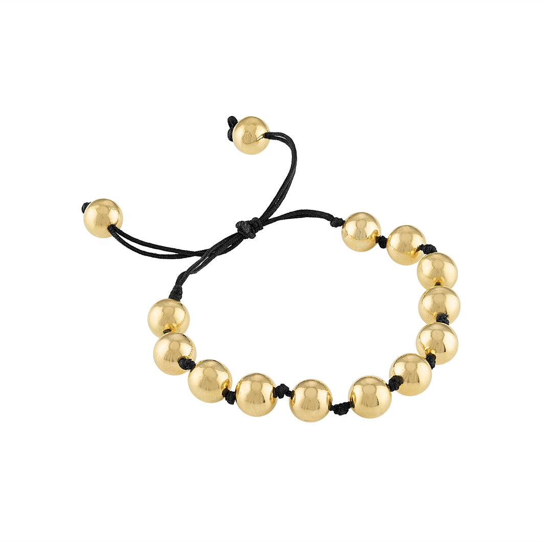 The Golden Beads Bracelet