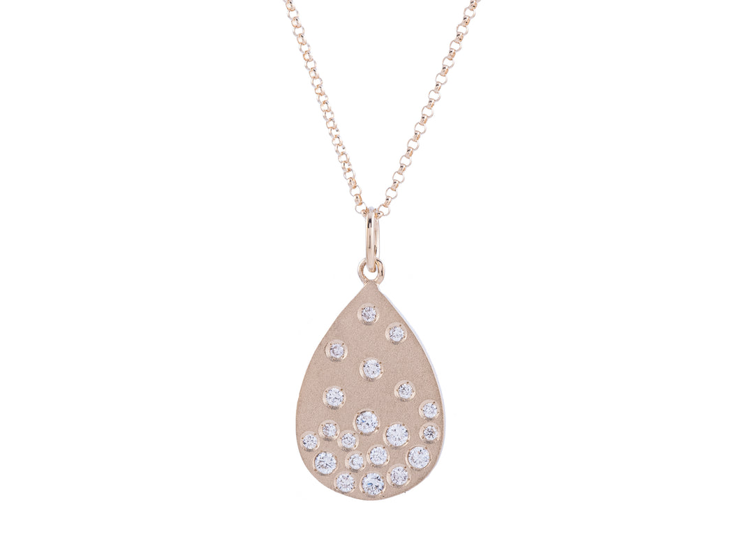The Diamond Teardrop Necklace