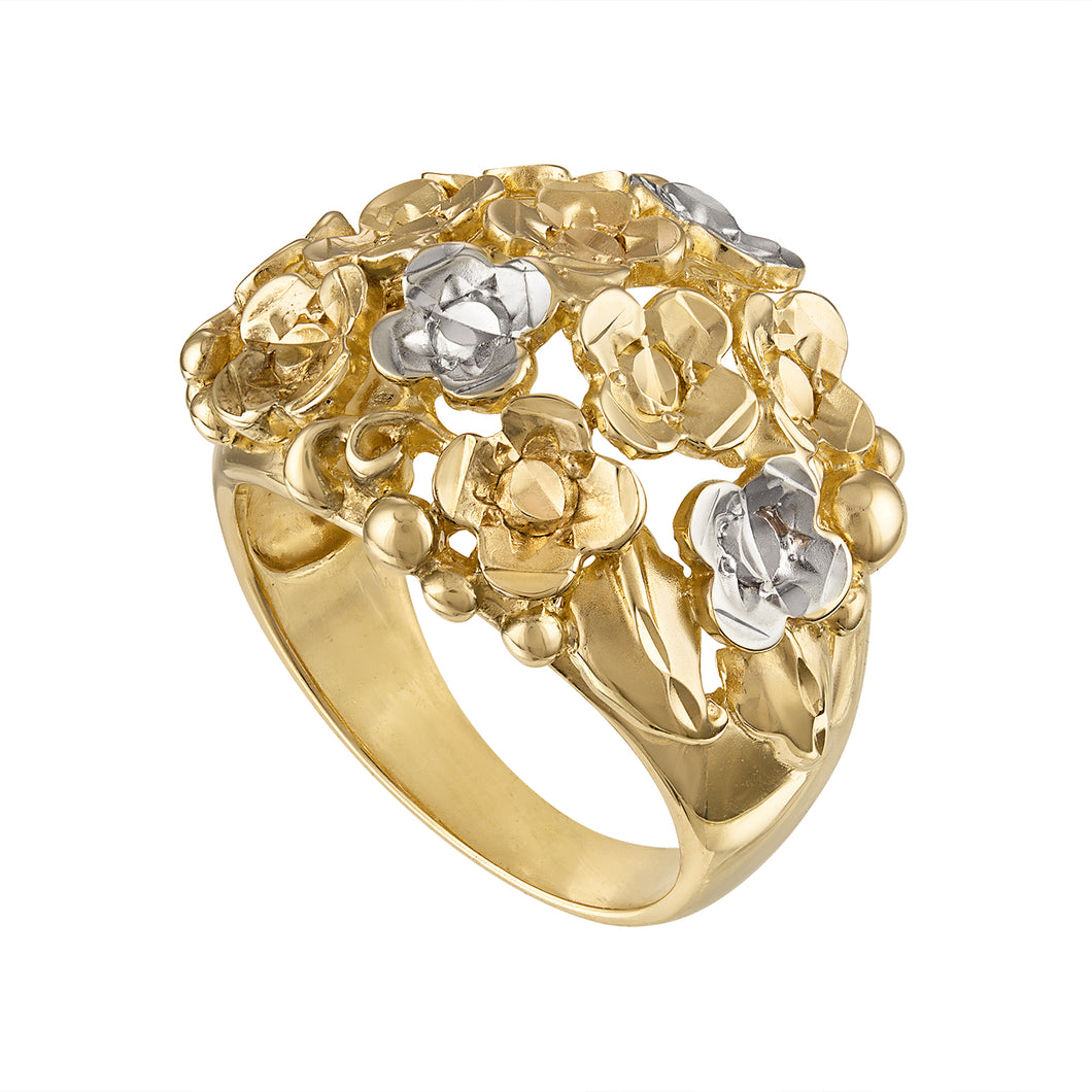 The Golden Flower Ring