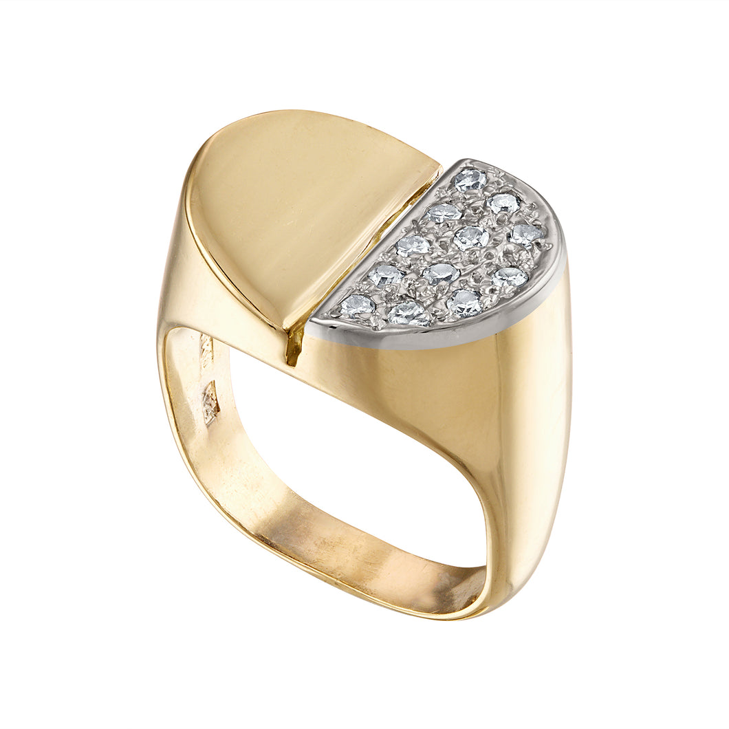 The Half Pave Ring