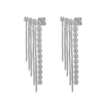 Load image into Gallery viewer, The Icy Diamond Drop Earrings
